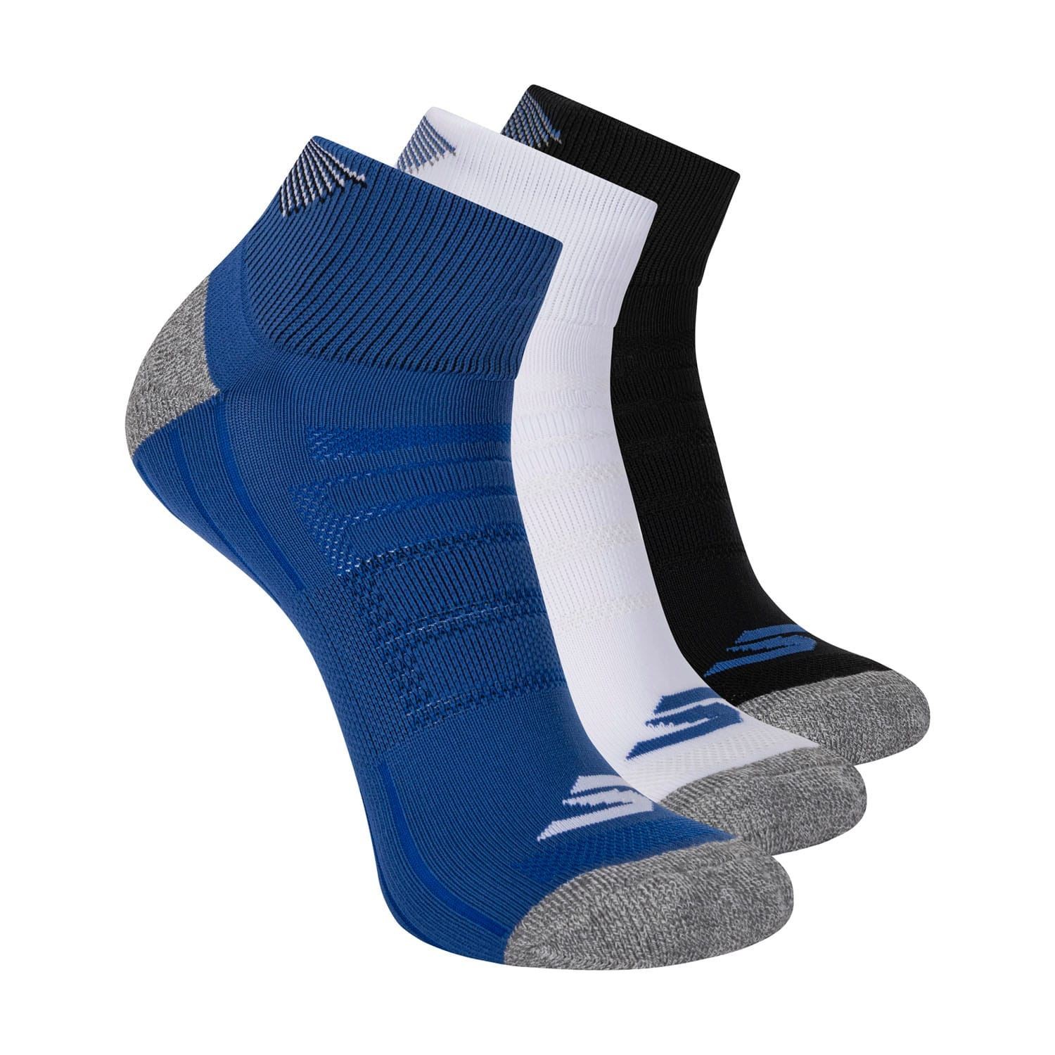 Кроссовки Herren Skechers 3er Pack Quarter Crew Socken в Блау 4790₽