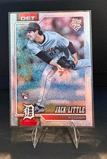 Topps series 2 2026 Jack Little Detroit sand glitter Rookie Card Baseball #566. rookie card picture