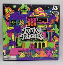 Schylling NeeDoh Funky Frights Squish-O-Ween 13-Day Reusable Advent Calendar