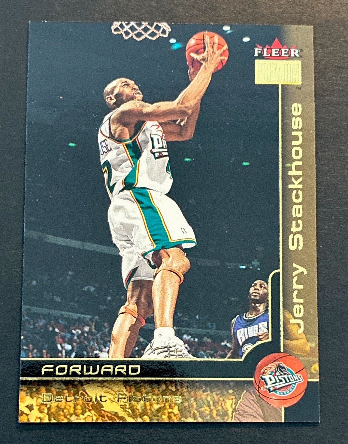 Fleer Premium 2000-01 Jerry Stackhouse #17 Detroit Pistons