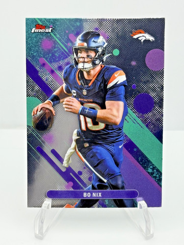 2025 Topps Finest - Bo Nix Common #53