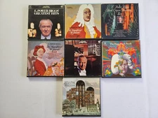 Lot 7 Reel Tape 4-Track Classical E POWER BIGGS Bach