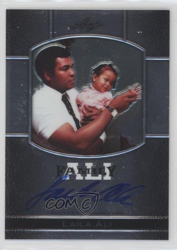 2011 Leaf Metal Ali Family Auto Laila Ali #YAUM-01 Auto