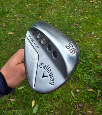 Callaway Jaws Raw 60 Grad / 10S Grind -  Lob Wedge - Linkshand - Guter Zustand