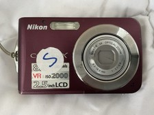Nikon COOLPIX S210 8.0MP Compact Digital Camera - UNTESTED READ 2