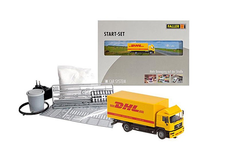 Faller H0 FA CAR SYSTEM START-SET DHL MAN - Image 3