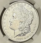 1884-O MORGAN SILVER DOLLAR in Extremely Fine to Almost Uncirculated condition 1