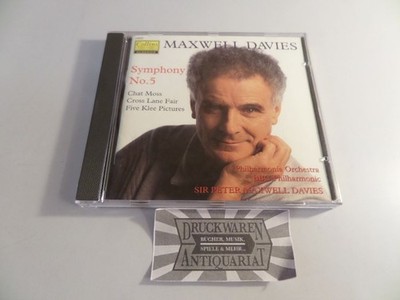 Peter Maxwell Davies: Symphony No.5 [CD]. Davies, Peter Maxwell, Chat Moss und  
