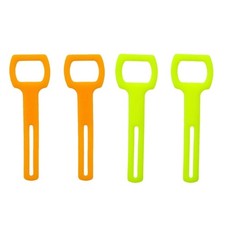 4pcs Silicones Octopuses Regulator Holder Strap Regulable Diving Strap