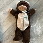 (2) Vintage 1978 Cabbage Patch Kids with Teddy Bear Outfits Great Condition