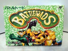 Masaya 1991 Battletoads  NINTENDO  FAMICOM NES  FC REG CARD RARE! Japan Used