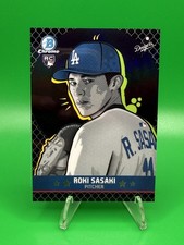 2025 Bowman Chrome Ascensions BA-20 Roki Sasaki Black Refractor /10 Rookie RC