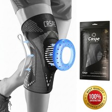 Knee Sleeve Compression Brace Support for Sport Gym Joint Pain Arthritis Relief