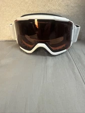 Smith Daredevil Snow Goggles White RC36 Lens Anti-Fog Youth Ski Snowboard NEW