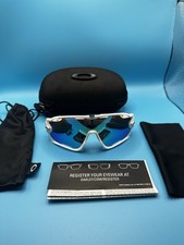 Oakley Jawbreaker Prizm Sport Men's Sunglasses - White/blue Frame FREE SHIPPING