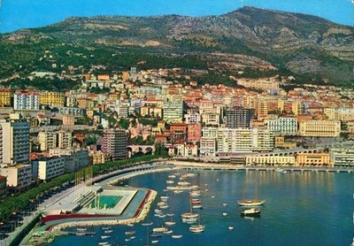 AK: MONACO - MONTE-CARLO - Le Port et la Piscine Olympique