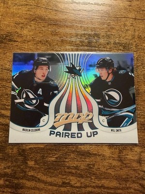 2026-27 Upper Deck MVP Hockey - Macklin Celebrini / Will Smith #PU-6 Paired Up
