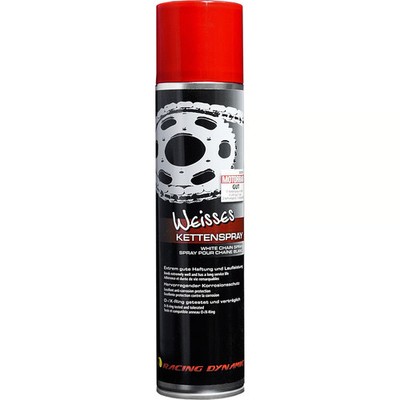Racing Dynamic Weißes Kettenspray 400ml für optimalen Schutz und Leistung