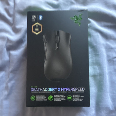 Razer DeathAdder V2 X HyperSpeed Wireless/Bluetooth Gaming Mouse 14000 DPI Black