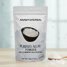 Pure Alum Powder Phitakari Skin Tightening Natural Antiseptic Deodorant 50-1000g