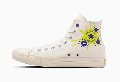 Converse ALL STAR Z HI / Splatoon3 Color:White Size:US MENS Converse ALL STAR Z HI / Splatoon3 Color:White Size:US MENS