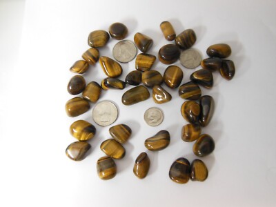 Tiger Eye Stones  1/2 lb / The Ones Shown / Nicer Quality Than Bulk see details