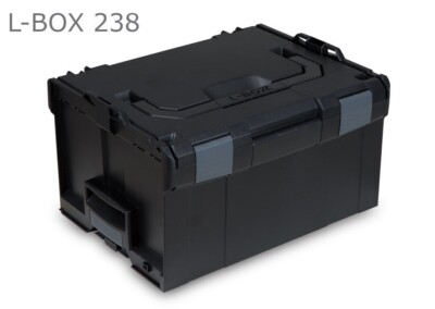 Sortimo Systemkoffer L-Boxx 238 schwarz / Industrial Line passend zu Bosch
