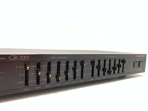 PIONEER GR 333 Stereo Graphic Equalizer 7 Bands Vintage 1989 Work HiFi Good Look - Imagen 4 de 9