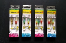 Yamashita Fishing 5cm sabiki Glow Minnow Lure Rig for Squids & Calamari  ~ US !!