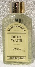 Natural Aromatic VANILLA Shower Gel Scented Blended Elite 4.05 oz/120mL New RARE