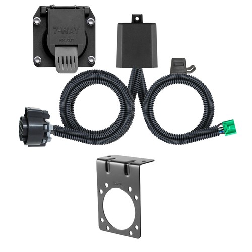 Kit de arnés de cableado de 7 pines enganche de remolque piloto Honda 23-25 se adapta a todos los modelos Curt - Imagen 3 de 17