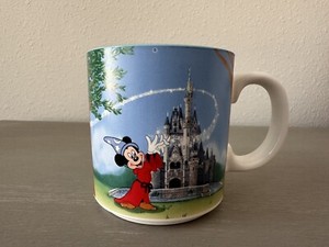 1991 Walt Disney World 20 Years of Magic Mug Sorcerer Mickey