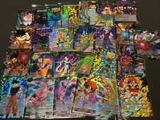 Dragon Ball Super 25 SR Foil Cards Lot ONLY Super Rares And Higher DBS