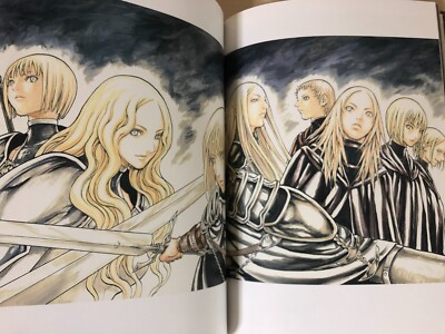 Norihiro Yagi Claymore Illustrations Memorabilia Art Book w⁄OBI