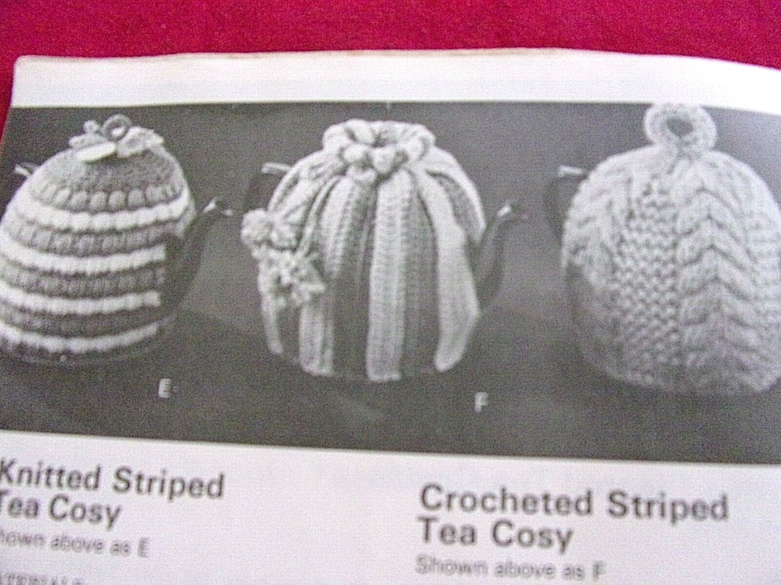 VINTAGE 60S"BEEHIVE NOVELTIES & GIFTS" /KNIT & CROCHET PATTERN BOOKLET