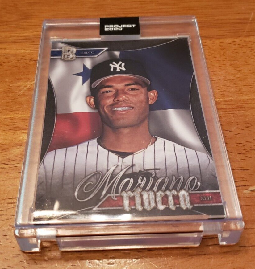 Topps Project 2020 MARIANO RIVERA #151 By Ben Baller MINT *Free Shipping*