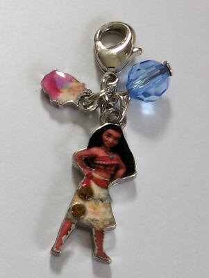 WDW Disney Parks Moana Bracelet Charm Zipper Pull
