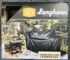 Longhorn Grill Cover for Oklahoma Joe's Charcoal/Gas Combo Smoker NIB