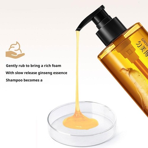 Champú de ginseng champú refrescante y controlador de aceite 3vfa - Imagen 8 de 11