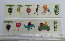 Gogo Squeez Applesauce Yogurt Snack Kids Temporary Tattoos