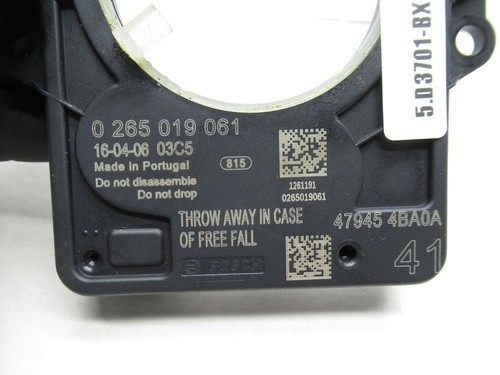 2014-2019 Nissan Rogue Steering Angle Sensor 479454BA0A OEM - Picture 4 of 6