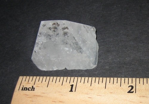 1.25" PUNTA PIRÁMIDE MINERAL CRISTAL APOFILITA NATURAL DE LA INDIA 14.7g *2 - Imagen 3 de 6