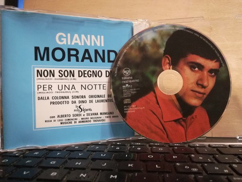 GIANNI MORANDI - NON SON DEGNO DI TE - PER UNA NOTTE NO - cd singolo pictures - Imagen 5 de 6