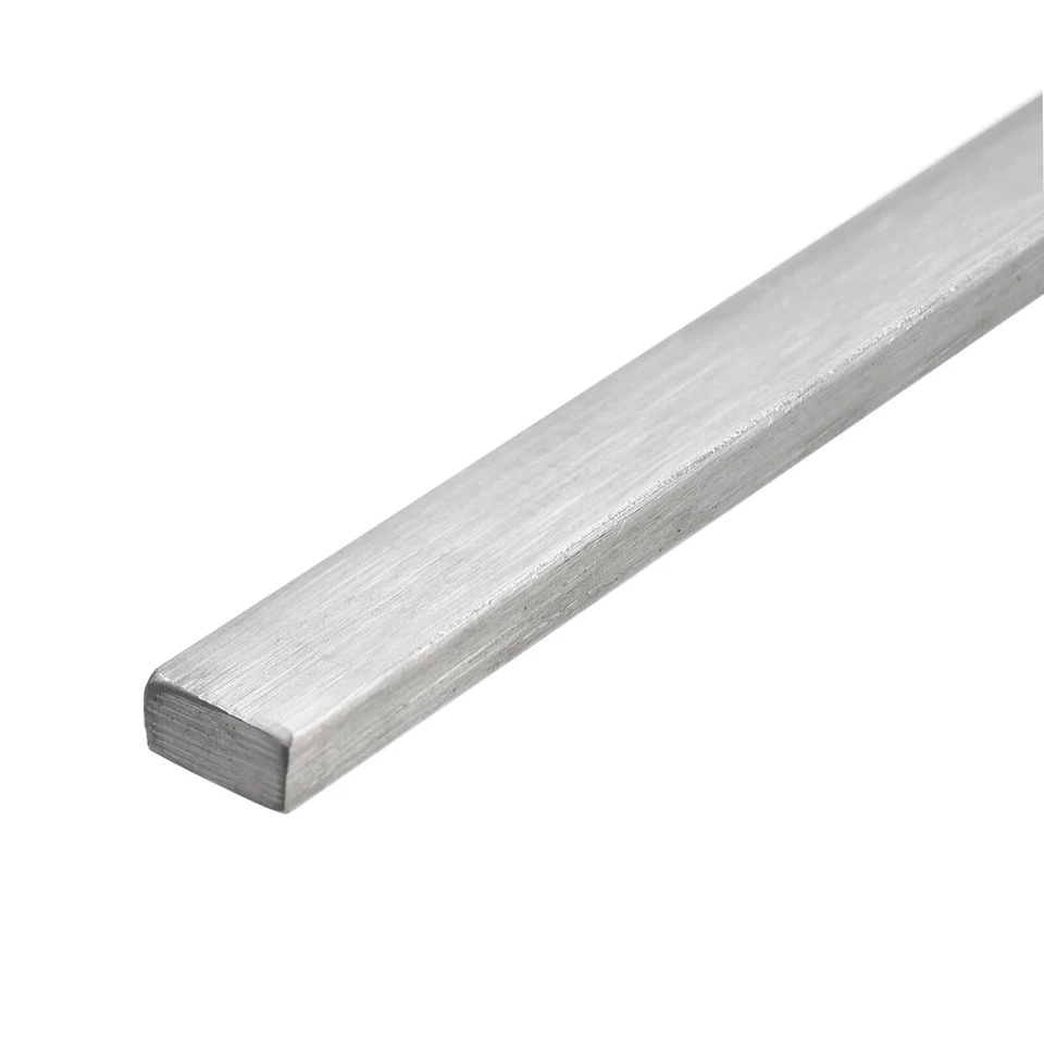 Paquete de 2 barras planas de acero inoxidable 304, 1/8" de espesor 3/8" de ancho 12" de largo Foto 3 de 4
