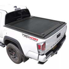 SYNETICUSA MB Retractable Tonneau Truck Bed Cover 2016-26 Tacoma 5ft Waterproof