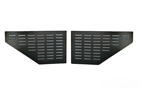 Ares Fabrication Aluminum Mini Hood Louvers For Jeep XJ MJ ZJ WJ Cherokee Comanche – Bare Aluminum