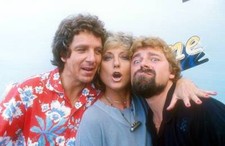 Michael Schanze, Sigi Harreis, Jurgen von der Lippe, ARD-Sho - 1985 Old Photo