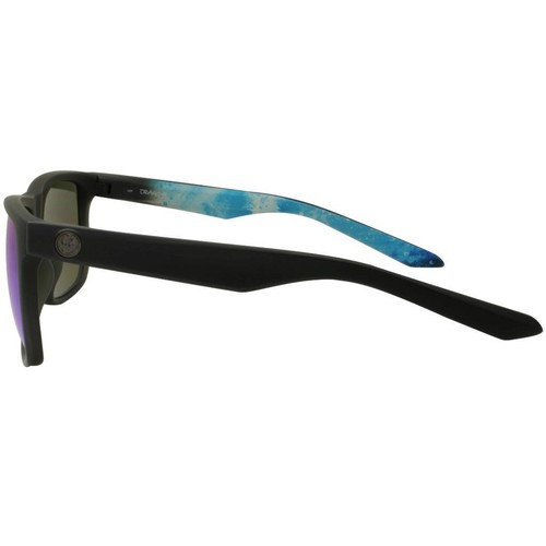 Dragon Meridien LL Sunglasses Matte Grey Permafrost Blue Ion Luma Lens 42004-030 - Picture 3 of 5