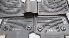 Genuine 23+ Lexus RX350 RX500h All Weather Mats Set Front & Rear PT206-48231-20