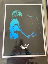 Eddie Vedder Poster - 2008 East Coast by Brad Klausen